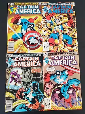 CAPTAIN AMERICA #275-278 FULL APP AS BARON ZEMO Ll MAKE OFFER PAY RENT MUST SELL • $40