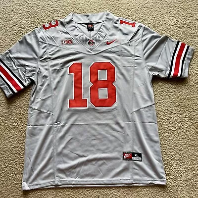 Ohio State Jersey - Marvin Harrison Jr. - #18 Men’s X-Large • $39.99