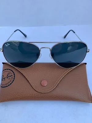 Ray-Ban Aviator Sunglasses 003/62 RB3025 58m Silver Frame With Gray Lenses • $1