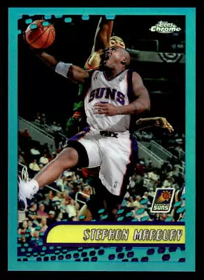 2001-02 Topps Chrome #90 Stephon Marbury Refractor • $5.95