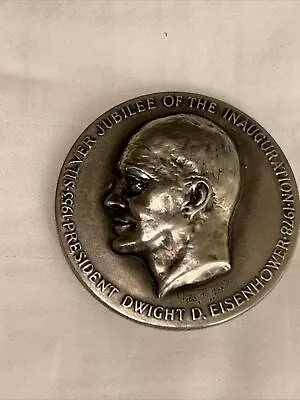 EISENHOWER SILVER JUBILEE Inaguration DINNERS Medallion  1978 Medallic Art Co • $30