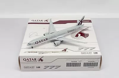 Qatar Airways B777-300ER Reg: A7-BEF JC Wings Scale 1:400 Diecast XX40135 (E) • $46.99