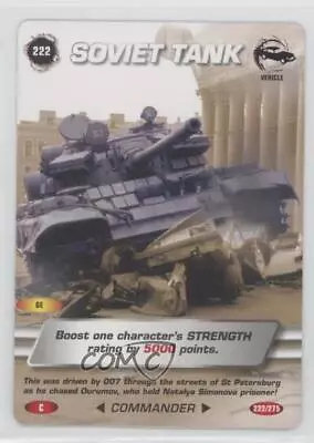 2007 007 Spy Cards: Commander Soviet Tank #222 1i3 • $1.40