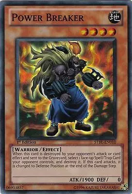 Yu-Gi-Oh Yugioh Power Breaker STBL-EN010 Super Rare 1st Mint! • £1.50