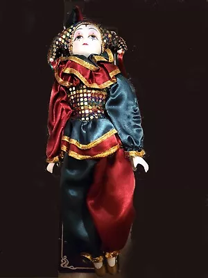 Mardi Gras Porcelain Collectible  Doll In Original Box • $15