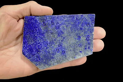 LAPIS LAZULI Slice 4 1/4  X 3 1/4  AAA Grade Polished Slab Rock Mineral Gemstone • $49.99