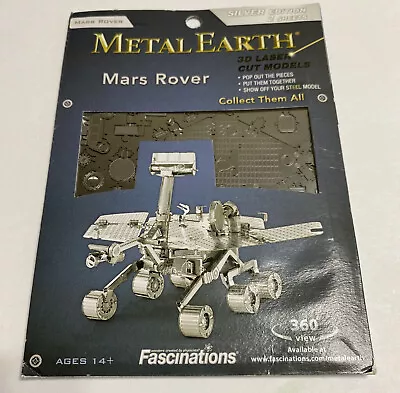 Fascinations Metal Earth Mars Rover 3D Metal Model Kit New [BIN A32] • $7.80