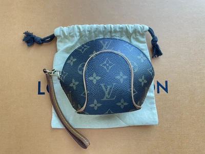 Authentic Louis Vuitton Rare Mini Ellipse Pouch Bag Purse Monogram Canvas • £699