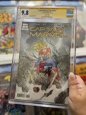 Captain Marvel: The End #1 CGC 9.8 Variant SIGNED BY PEACH MOMOKO🔥 • $199.99