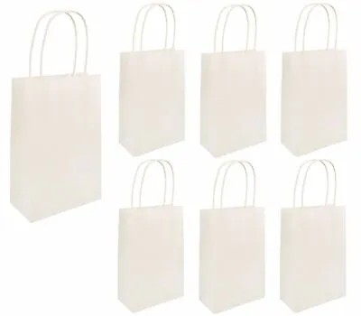 £2.80 • Buy WHITE PARTY BAGS HEN NIGHT Girls Ladies Stag Do Goodies Wedding Favors Gift UK