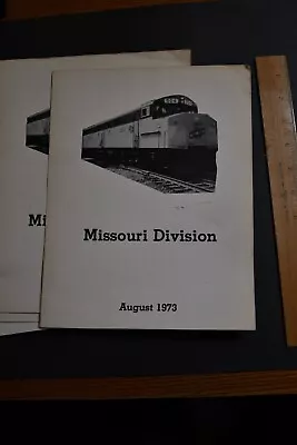 Vintage 1973 Chicago North Western Railroad (missouri Division) Photos • $10