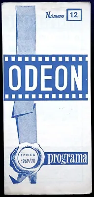 Odeon - Portuguese Movie Theater Program 1969/70 - Love In The Pacific • £6.75