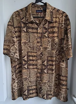 Vintage Ocean Pacific Tropical Hawaiian Cotton Shirt  52 -132cm XL (12079H) • £14.95