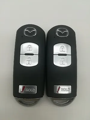 2*Replacement Remote Key Case Shell For MAZDA CX-5 CX-3 CX-9 SPEED 3 WAZSKE13D01 • $17.88