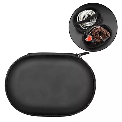 Portable PU Storage Box For Earphones Keep Your Earphones Tidy And Safe • £6.31