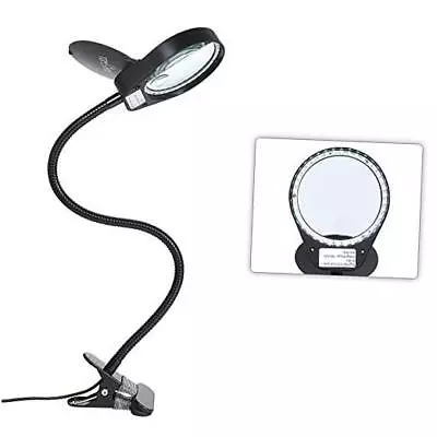  Magnifying Glass Lamp 3X 10XStepless Dimmable LED Magnifying Lamp With Dust  • $41.40