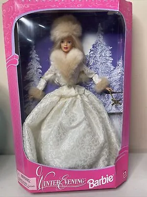 Vintage 1998 Mattel Winter Evening Barbie Special Edition Doll - NRFB • $19.99
