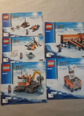 LEGO City Arctic Explorers Set 60036 Arctic Base Camp Near COMPLETE Exploration • $105