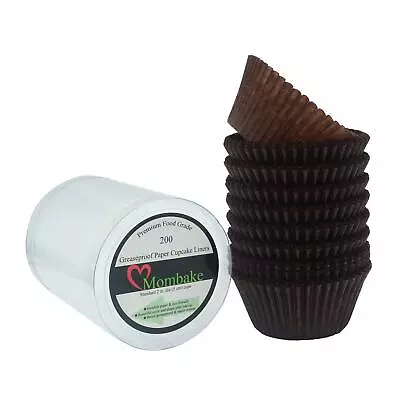 Mombake Coffee Greaseproof Cupcake Liners Muffin Paper Baking Cups Standard S... • $12.01