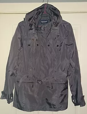 Women's Maine New England Fitted Jacket Size 12 In Excellent Condition • £8