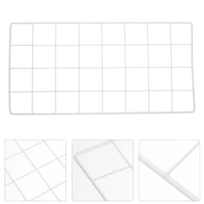 Iron  Photo Display Grid Metal Grid Wall Panel Wall Hanging Mesh Panel • £8.99