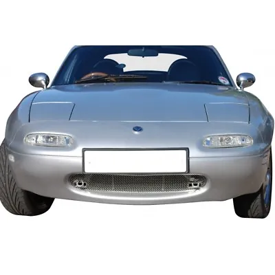 Zunsport Polished Mesh Front Grille Mazda MX5 Mk1 NA With Tow Eye Cutouts • $109.33