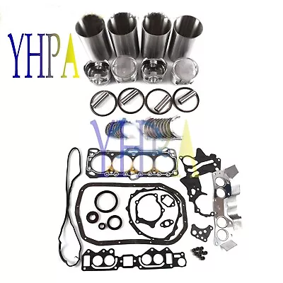 4D56T 4D56 Overhaul Rebuild Kit For Mitsubishi SOHC 8-Valve Triton Pajero Engine • $464.55