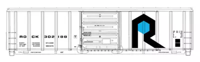 Intermountain N Scale Rock Island PS 5277 CuFt SD Exterior Post Box Car 67522-01 • $34.99