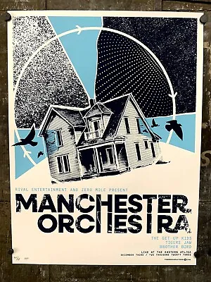 Manchester Orchestra December 2023 Limited Edition Gig Poster • $34.99