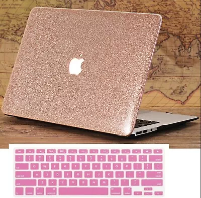 Case MacBook Air 13 Touch ID 2018-20 Model A2179 Hard Shell Key Cover Rose Gold • $14.84