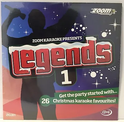 Zoom Karaoke Legends Series CD+G - Volume 1 - Christmas Favourites • £3.95