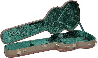 Crossrock Semi-vintage Canvas Exterior Hard Case For Gibson SG Electric Guitars • $159.99