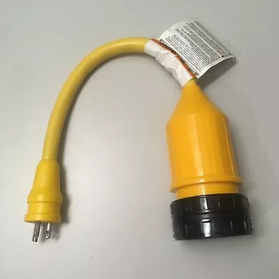 Marinco Pigtail Adapter 15A 125V Male To 50A 125V Female • $58.45