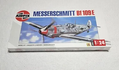 VINTAGE Airfix 1/24 Messerschmitt Bf 109E FACTORY SEALED • $117.77