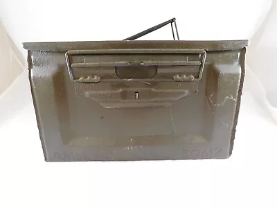 Vintage Military Metal Ammunition Box (Amm Box Cal. 50M2) • $49.99