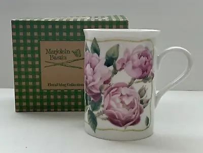 Marjolein Bastin Roses Porcelain Mug 1997 Avon New In Box • $9.98