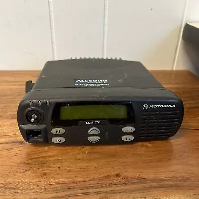 Motorola CDM 1250 VHF Mobile Radio 25W AAM25KKD9AA2AN • $95