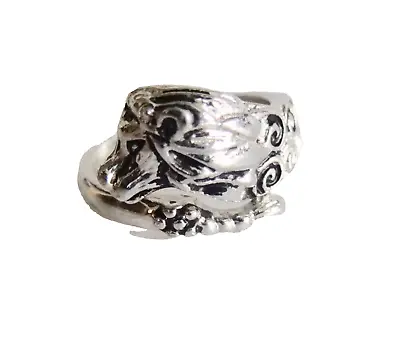 LION RING WRAP AROUND ZODIAC LEO SARAH MARK SILVERTONE VINTAGE JEWELRY NeocurIo • $9