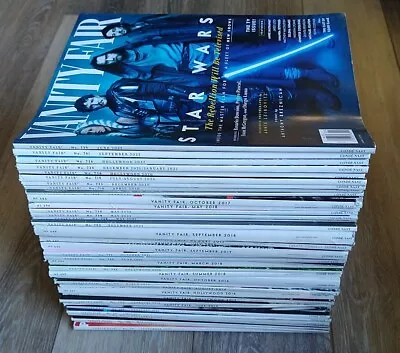 Vanity Fair Magazine Lot Of 42+ Mixed Years 2014-2023 Conde Nast • $79.95