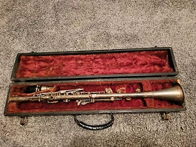 Vintage Cavalier Clarinet #55334 With Hard Case-Elkhart Indiana • $50