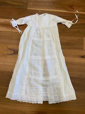 Vintage Christening Dress Good For Doll • $36.75