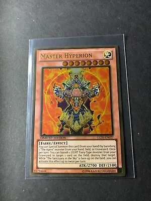 Yugioh - Master Hyperion (Gold Rare) (Limited Edition) - GLD5-EN027 (P) • $1.49