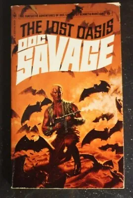 Doc Savage #6 Bantam 7524 The Lost Oasis Kenneth Robeson Don Rosa Cvr Vg • $4