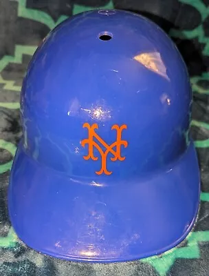 Vintage 1969 MLB New York Mets Souvenir Batting Helmet Adjustrap Laich Blue • $20