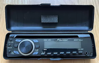 Pioneer DEH-1300MP Stereo Face CD Auxiliary In Car Radio ( Face Only ) & Case • $35.36