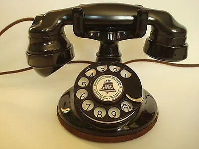 Antique Original 1920s  Round Western Electric 102 Telephone Works! • $429
