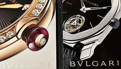 2014 Bvlgari Celebrating 130 Years - Fine Watches Hardback Catalogue Book • $45