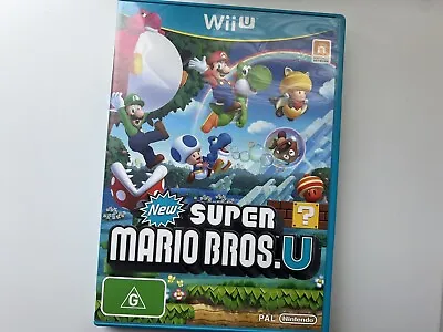 New Super Mario Bros U Nintendo WiiU PAL • $15