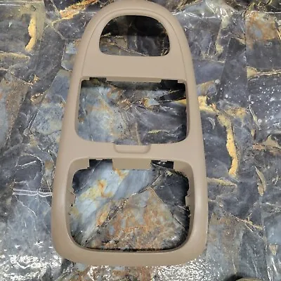 🔥97-03 Ford F150 EXPEDITION Overhead CONSOLE Display Comp STORAGE Frame TAN 08 • $27.89
