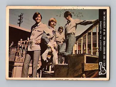 1967 Raybert #42A The MONKEES - LOW GRADE Vintage Trading Card • $1.72
